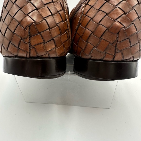 Bottega Veneta Intrecciato Woven Loafers Slip On Leather Mens Size 44.5 US 11 main image 13
